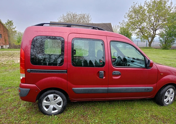 Renault Kangoo cena 9840 przebieg: 233759, rok produkcji 2004 z Proszowice małe 121